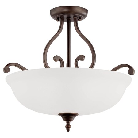 Millennium Semi-Flush Ceiling Mount, 544328 1573-RBZ